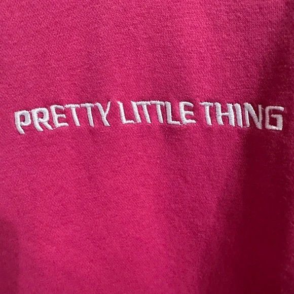 PrettyLittleThing Hot Pink Hoodie - Picture 4 of 5